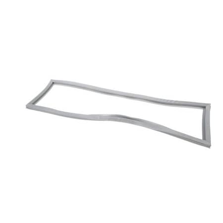 Continental Refrigeration Gasket, Door Dart / Magnetic Gray-Santoprene 2-812S